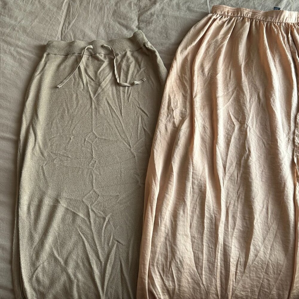 Splendid Maxi Skirt with Slits